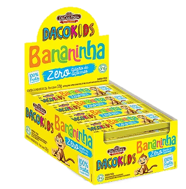 Bananinha Pura Fruta Zero Açúcar 22g