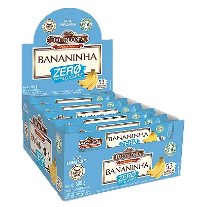 Bananinha Zero Açúcares 25g