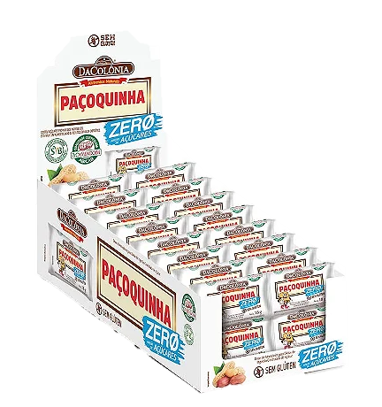 Paçoca Rolha Zero Açúcar 18g