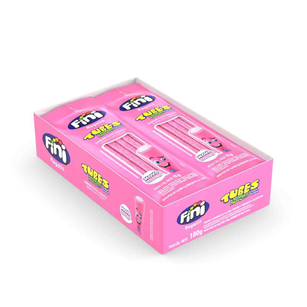 Tubes Tutti Frutti Azedinho 15g