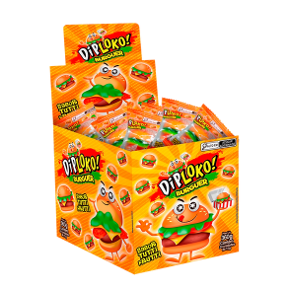 Diploko Burger Bala de Gelatina 15g