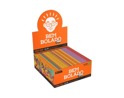 Seda Bem Bolado Laranja Pop King Size Slim